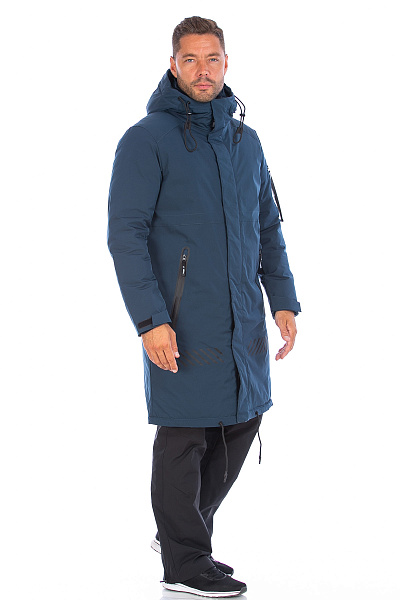 Мужской зимний Костюм Lafor Серо-синий, 767067K1