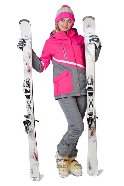 Женский горнолыжный Костюм High Experience Малиновый, 6980158K1