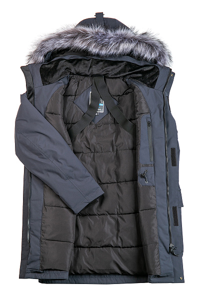 Парка WHS Темно-серый, 8783419