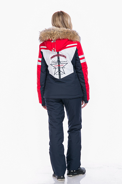 Женский горнолыжный Костюм High Experience Красный, 6980314K2