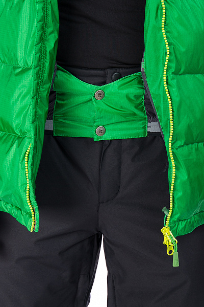 Мужской горнолыжный Пуховик Running River Зеленый, 827869