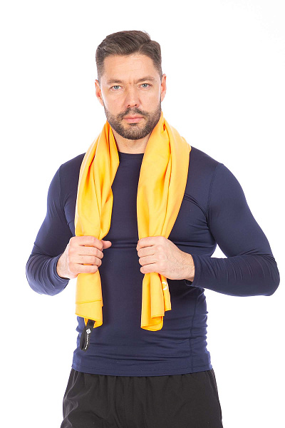 Полотенце Forcelab Оранжевый 80х130, 7066135