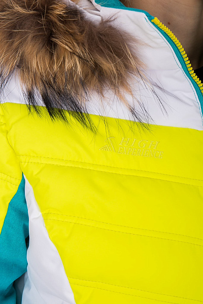 Женский горнолыжный Костюм High Experience Желтый, 6980259K3