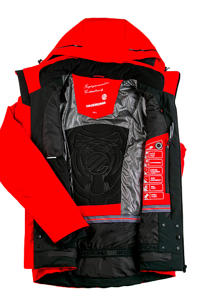 Мужская горнолыжная Куртка WHS Красный, 8783364