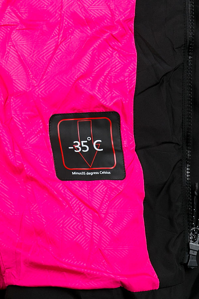 Женский зимний Пуховик WHS Черный, 8783156