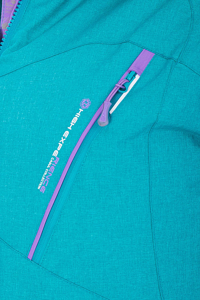 Женская горнолыжная Куртка High Experience Бирюзовый, 6980271