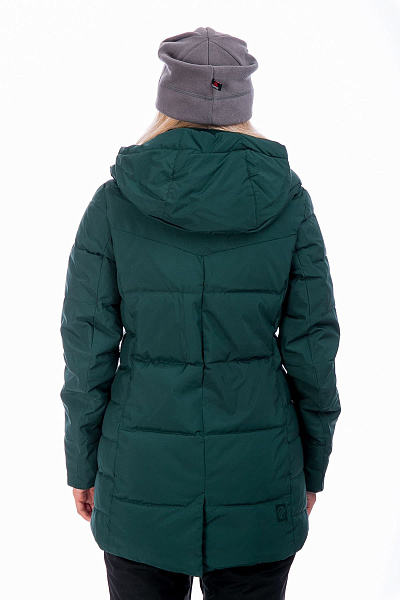 Женский зимний Пуховик WHS Зеленый, 8783151