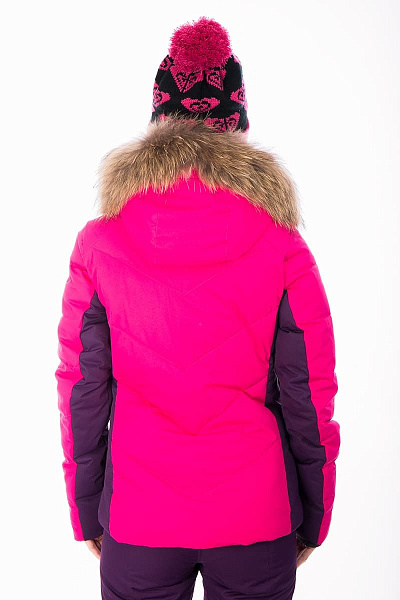Женский горнолыжный Пуховик Running River Малиновый, 827827