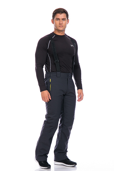 Мужские горнолыжные Штаны WHS Темно-серый, 8783253
