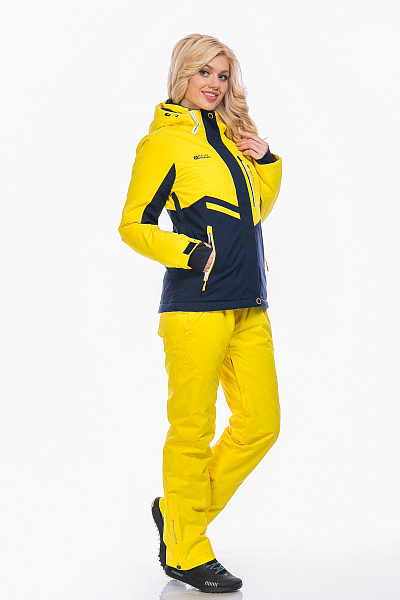 Женский горнолыжный Костюм High Experience Желтый, 6980313K2