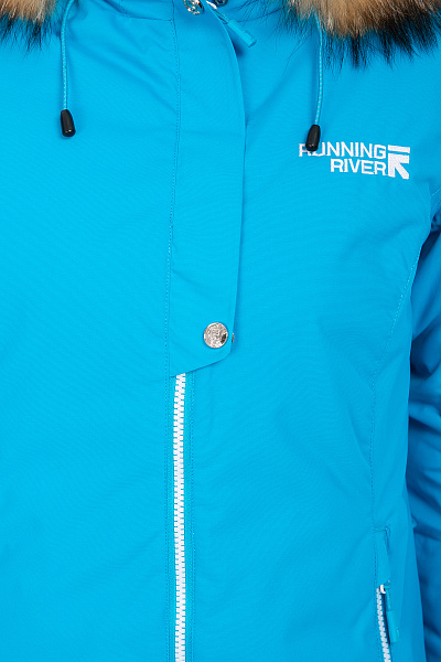 Женская зимняя Парка Running River Голубой, 8278109
