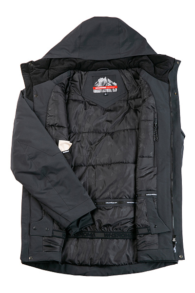 Куртка WHS Темно-серый, 8783457