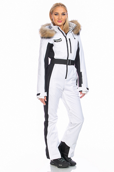 Женский горнолыжный Комбинезон Running River Белый, 827891