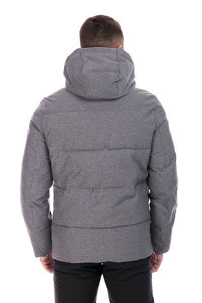 Мужской зимний Пуховик WHS Серый, 8783228