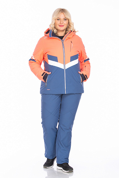 Женский горнолыжный Костюм High Experience Коралловый, 6980406K1