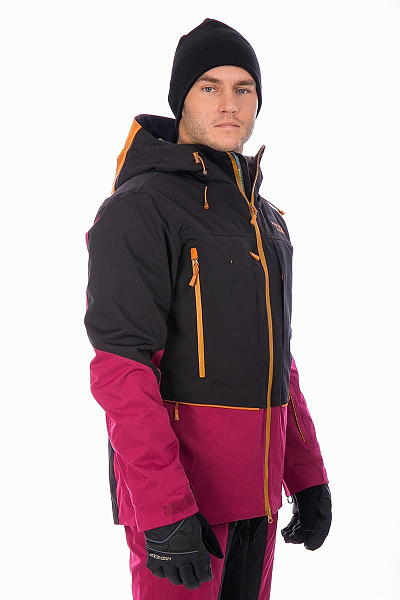 Мужская горнолыжная Куртка Running River Черный, 827833