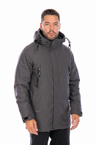 Мужская зимняя Парка WHS Темно-серый, 8783286