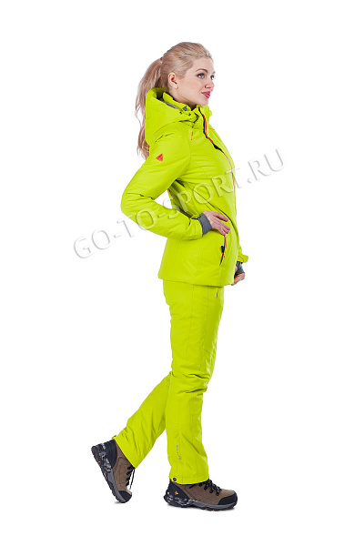 Женский горнолыжный Костюм High Experience Салатовый, 6980118K1