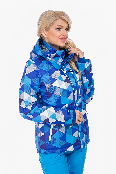 Женская горнолыжная Куртка WHS Голубой, 8783196