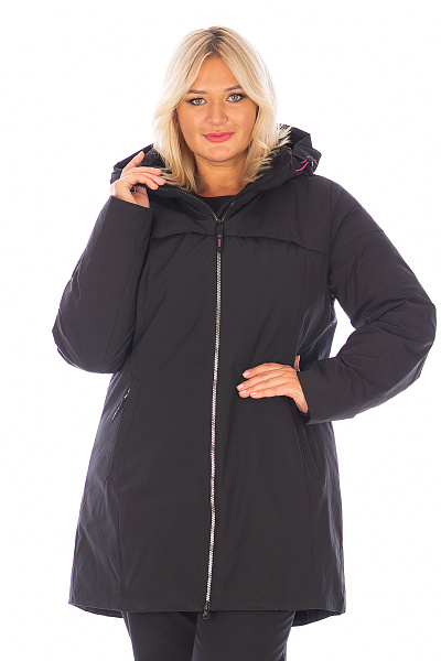 Женская зимняя Парка Lafor Черный, 767040