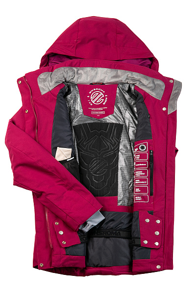 Женский горнолыжный Костюм WHS Бордовый, 8783397K1