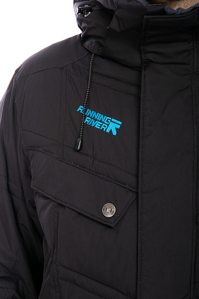 Мужская горнолыжная Куртка Running River Черный, 8278119