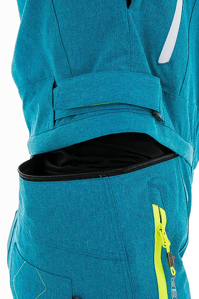 Женский горнолыжный Комбинезон Snow Headquarter Бирюзовый, 838111