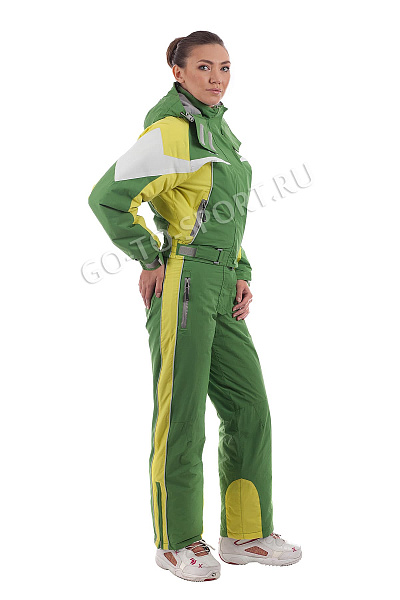 Женский горнолыжный Комбинезон Wersca Зеленый, 87821