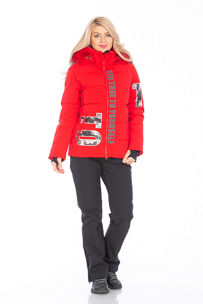 Пуховик Tisentele Красный, 847615