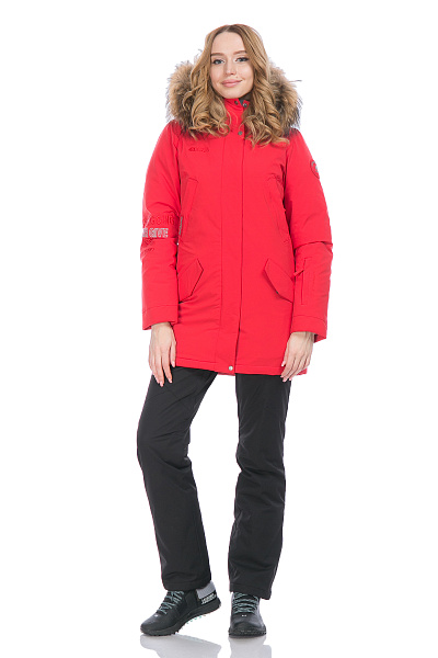 Женская зимняя Парка High Experience Красный, 6980332