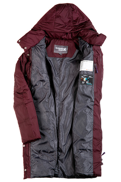 Женский зимний Пуховик Running River Фиолетовый, 8278115