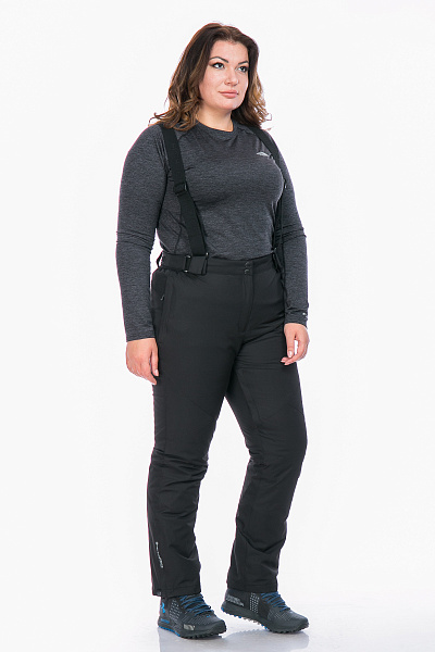 Женские горнолыжные Штаны High Experience Черный, 6980328