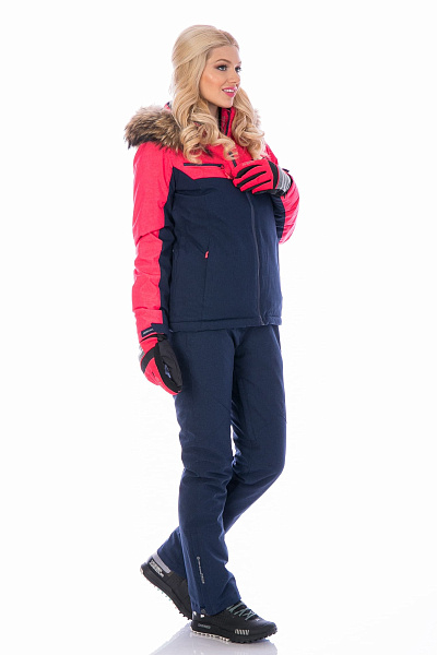 Женский горнолыжный Костюм High Experience Коралловый, 6980289K1