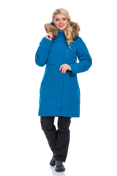 Женская зимняя Парка High Experience Голубой, 6980333