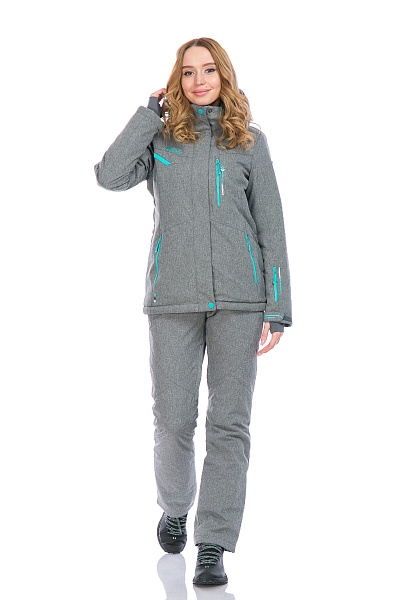 Женская горнолыжная Куртка High Experience Серый, 6980372