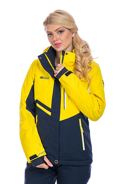 Женская горнолыжная Куртка High Experience Желтый, 6980313