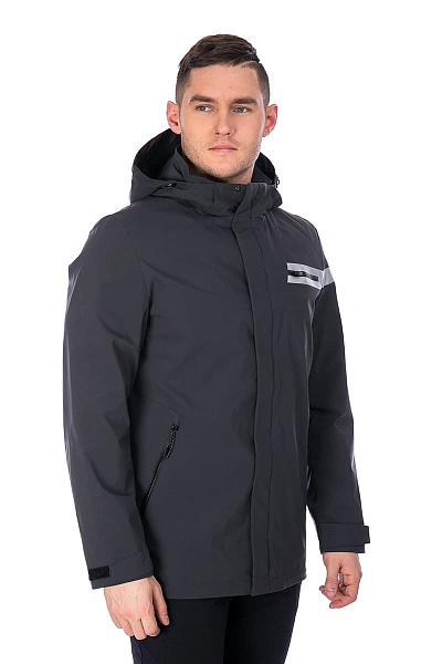 Ветровка WHS Серый, 8783178