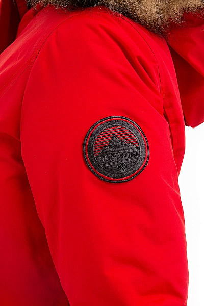 Женская зимняя Парка WHS Красный, 878374