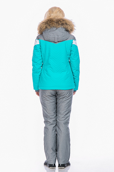 Женский горнолыжный Костюм High Experience Бирюзовый, 6980309K1