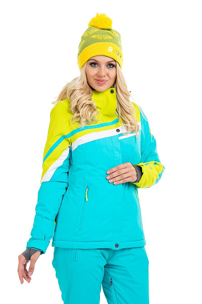 Женский горнолыжный Костюм High Experience Салатовый, 6980174K2