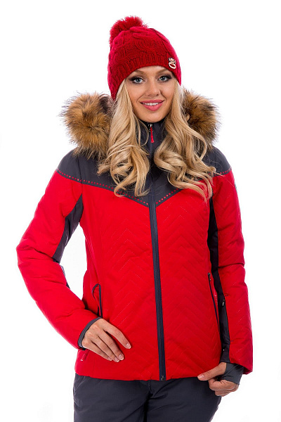 Женская горнолыжная Куртка High Experience Красный, 6980260