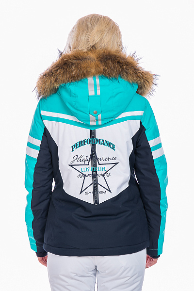 Женский горнолыжный Костюм High Experience Бирюзовый, 6980314K1