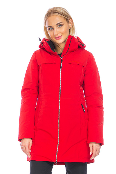 Женская зимняя Парка Lafor Красный, 767040