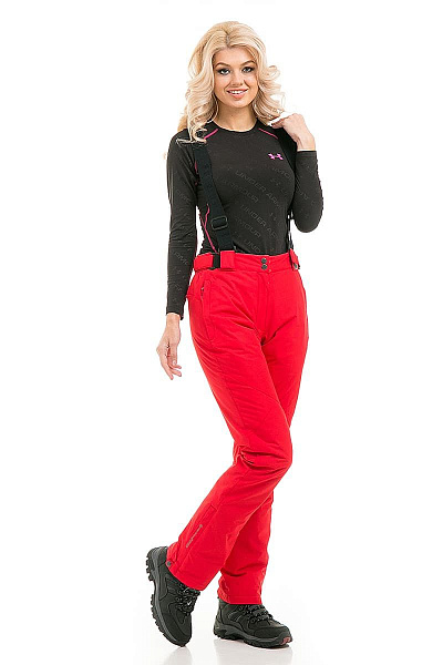 Женский горнолыжный Костюм High Experience Красный, 6980157K2
