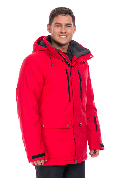Мужская горнолыжная Куртка Running River Красный, 827878