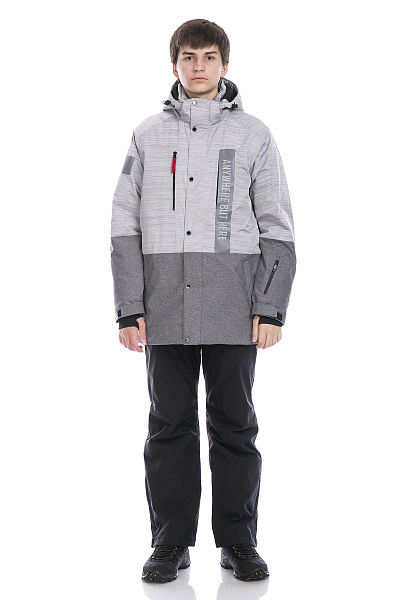 Детский горнолыжный Костюм WHS Серый, 8783301K1