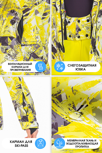 Куртка Forcelab Желтый, 706622