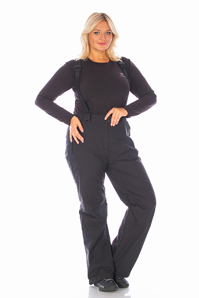 Женские горнолыжные Штаны WHS Черный, 8783315