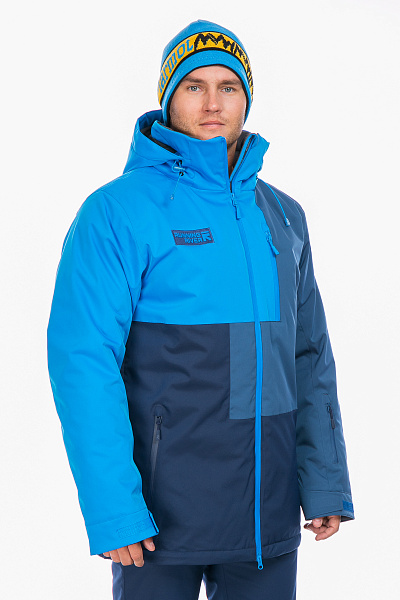 Мужская горнолыжная Куртка Running River Голубой, 827890