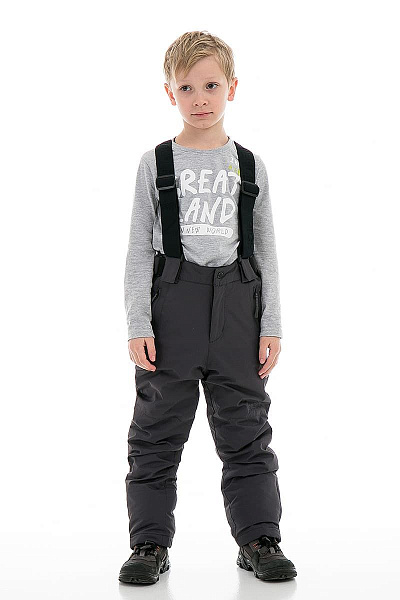 Детские горнолыжные Штаны High Experience Черный, 6980187